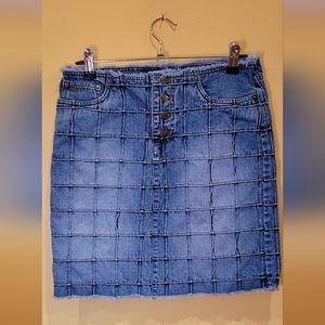90s Ralph Lauren Demin Mini Skirt